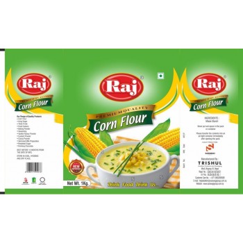 RAJ CORN FLOUR  -  1KG